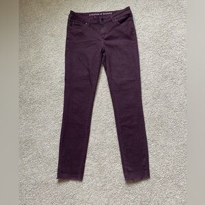 Articles Of Society Deep Purple Jeans Size 27